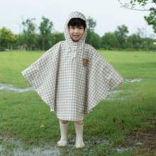 1 件可爱卡通熊防水婴儿户外雨衣，儿童露营雨衣 - 卡通兒童雨衣 - 查看 3