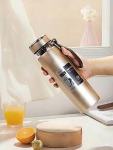 1L/33.81oz Thermal Water Bottle Keep Cold And Hot Water Bottle For Water Tea Coffee Vacuum Flasks Stainless Steel Bottle Can Be Used As A Water Cup Back To School - 1000ml - View 10