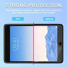 2pcs Tempered Glass Screen Protector Compatible With IPad - 無色 - 查看 2