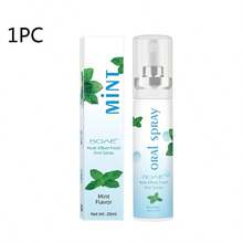 1 pieza Spray refrescante de menta para el aliento, spray oral, rocío suave y fino, cuidado oral, reduce la halitosis, fragancia a menta, aliento fresco, autocuidado, refrescante y sin preocupaciones, limpieza profunda del olor, suave y no irritante, suave y refrescante - Multicolor - Ver 9