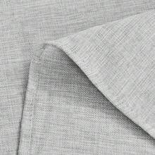 Faux Linen Rectangle Tablecloth - Wrinkle And Stain Resistant Washable Table Cloth For Kitchen Dining Room Holiday Table Cover For Dinner, Light Grey, 60 X 102 Inch - LightGrey102x60Rectangular - View 6