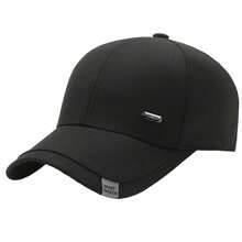 High-End Men's Baseball Cap - Sun Protection And Warmth Throughout The Four Seasons,Daily Essential, Fashionable Solid-Color Outdoor Sports Cap, The Perfect Gift For Dad - Multicolor - View 1
