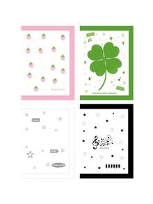 Túi đựng đồ trong suốt Waka Waka A6 di động, hình dán, sổ ghi nhớ, túi đựng đồ dung tích lớn - Mảnh duy nhất - Xem 7