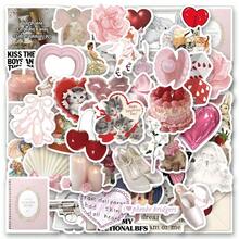 60 张贴纸乙烯基贴纸剪贴簿、日记本、笔记本电脑、保险杠、滑板、水瓶、电脑、手机、卡通、安全帽、汽车贴纸、学校用品、返校 - 彩色 - 查看 6