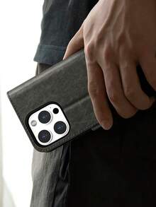 Cardholder Phone Cases For 16 Pro Max/17 Pro Max, Wallet Flip Leather Phone Cover For Galaxy S25/S25 Plus/S25 Ultra, Flip Phone Cases For Ip11/Ip13/14/15/16 Pro, Stand Phone Case For Galaxy A17/A16/A15/A14/A13/A12, Cool Cell Phone Accessories Redmi 15C With Bracket Function, Cell Phone Protector For XR/7/8/SE/16e, Credit Card Bank Mobile Phone Leather Case Compatible With Iphone17.