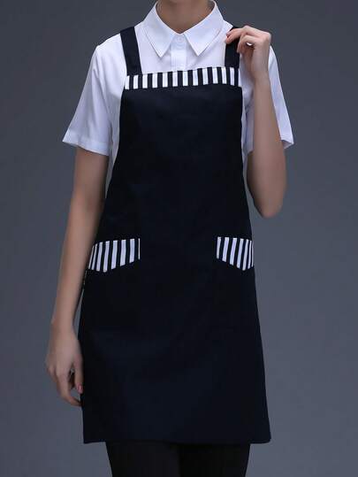 Unisex H-Shaped Apron, Suitable For Barista, BBQ, Outdoor Camping, Cooking, Baking, Home, Kitchen, Hotel And Restaurant Use