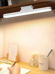 1pc Rotatable LED Vanity Mirror Light, Cordless Rechargeable Makeup Mirror Lamp, Smart Bathroom Vanity Light, Dimmable Desk Lamp For Bedroom, Dorm, Study - Multicolor - View 4