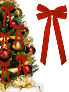 Christmas Decorative Bows, Christmas Decorations, Outdoor Garden Decor, Theme Party Supplies Winter Room Decor