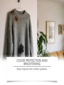 100 ml + 30 ml Ensemble de détachage pour tissus JUE FISH, nettoyant pour vêtements, nettoyage de chaussures, nettoyage de tous types de vêtements, nettoyage de literie, nettoyant tout usage