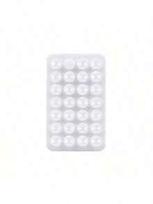 1 pièce Poignée adhésive en silicone pour téléphone, support de téléphone à ventouse, poignée de téléphone adhésive mains libres pour selfie et vidéo, support de préhension pour doigt de téléphone portable