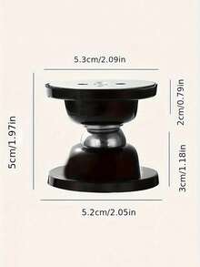 1/2Pcs Strong Magnetic Door Stopper, Magnetic Door Stoppers For Bottom Of Door Magnetic Door Stop, Double-Sided Adhesive Tape,Decorative Matte Black Door Stopper, Noise Reduction Silicone Made, Easy Install No Drilling For Hotels & Homes, Anti-Collision, 3 Options Available - Multicolor - View 8