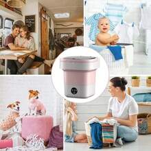 Portable Washing Machines - Pink - View 8