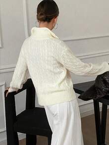 Damski sportowy top w jednolitym kolorze, zapinany na guziki, z długim rękawem, z małym kwiatowym nadrukiem na klatce piersiowej, idealny na jesień i zimę, odpowiedni do uprawiania sportu i aktywności na świeżym powietrzu, sweter damski, na siłownię i do biegania.