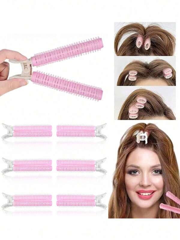 2/4/6Pcs Natural Hair Root Fluffy Clips Hairpin Curly Hair Rollers Culers Bangs Hair Styling Hairs Slouchy Korean Styling Hair Curlers, Curly Hair Brush, Rollers, Curly Hair Products, Curler, Rollers For Hair Curl, Curly Hair Tools, Hair Rollers, Curly Hair, Heatless Curl, Heatless Curls, Hair Curler, Barber, Hair Tools, Hair Products, Hair Curlers