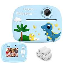 Kids' Printing Toy Camera, Can Take Photos/Record Videos And Instantly Print Images - Multifunctional Photo & Video Printer With 5 Rolls Of High-Resolution Paper, 48MP Dual Lens Cameras In A Gift Box For Kids Birthday, Kids Photo Printing, Children Video Recording, Playful Tech Aesthetic, Children Electronics, Quality Print Output, Young, Parents Of