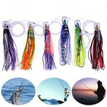 6Pcs/Bag Pusher Style Fishing Lures Rigged And Bag - Default - View 4