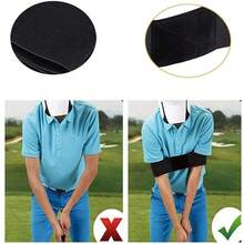 Golf Swing Trainer Arm Band - Improve Gesture Alignment And Swing Mechanics For Better Performance Outdoors