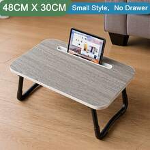 WEIQILE Laptop Bed Table - Foldable Bed Desk , Laptop Tray For Bed, Study, Office & Home Use, Laptop Stand For Bed, Ensuring Stability For Laptops, Tablets, Or Dinner Plates. Bed Table For Laptop, Bed Desk, Laptop Desk,Bedside Table,Lap Desks,Overbed Table - Grey - View 7