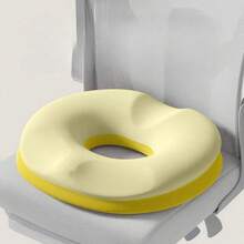1PC Ergonomic Donut Cushion For Office Chair - Soft Support Pillow With Hip & Waist Protection, Postpartum, 10-Hour Prolonged Sitting, Driving & Desktop Work, Machine Washable Polyester, Seating Comfort Enhancement, Modern Cushioned Design, Durable Soft Material Chair Cushion Seat Cushion Office Supplies Chair Pillow Gaming Chair Desk Accessories