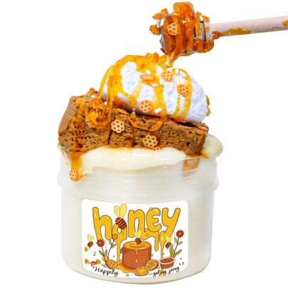 6oz DIY Clay Handmade Slime, Soft & Fluffy, Stretchable & Squeezable Stress Relief Toy