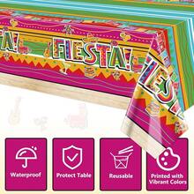 Kitchen Tablecloth - Party In Mexico - View 6