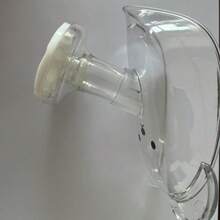 1/2pcs Cartoon Style Soap Dish With Strong Suction Cup - No Drilling Required, Self-Draining Design, V Shape, Clear And Gray, Perfect For Bathroom, Boat, RV, Soap Dish Holder - Multicolor - View 9