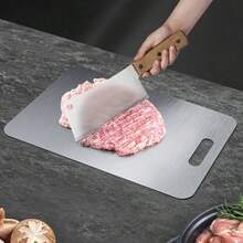 Premium Stainless Steel Cutting Board Set- Durable, Easy To Clean, Kitchen Ready, Space-Saving,   For Food Preparation - 13.4inch - View 8