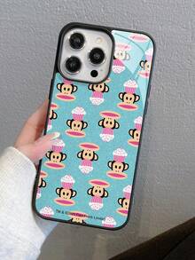 官方授权 Paul Frank 二合一亚克力手机壳，全方位防震保护摄像头，适用于 13/14/15/16/17 Pro Max - 彩色 - 查看 2