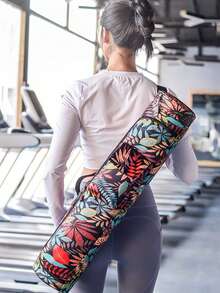 Yoga Mat Tote: Carry Solution For Conscious Yogis ,Yoga Mat Bag Dual Full Zip Exercise Yoga Mat Carrier Yoga Mat Carry Bag With Storage Pockets And Adjustable Shoulder Strap Fits All Your Stuff