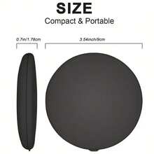 LED Travel Makeup Mirror, Lighted Compact Make Up Mirror With One Side Enlarged, 2X/5X Magnificatio