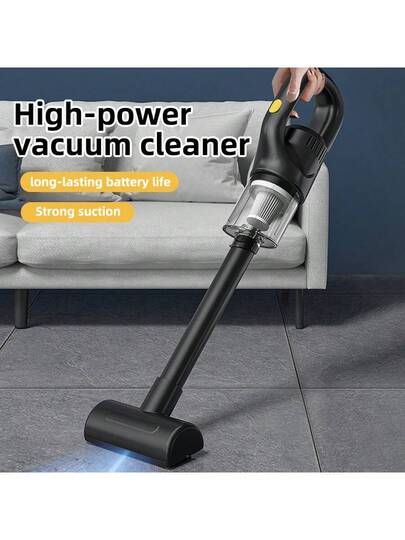 SOKANY Cordless Stofzuiger Cleaner, Rechargeable Super Powerful held Lightweight Portable Barrier Free Wireless Cleaning, Strong Suction, High Cleaning Efficiency, Convenient Home Car Built In 1800mAh Battery