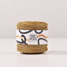 Cuerda artesanal navideña de 3.5mm en color dorado y plateado, 60m para envolver regalos, manualidades DIY, hacer bolsas, joyería y pulseras