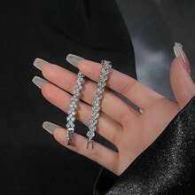 Full Diamond Bracelet For Women  Crystal New Style Bracelet Ring With Diamond Fashion Jewelry Full Diamond Bracelet