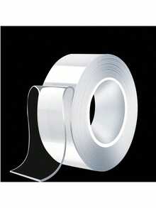 500cm-1000cm/Roll Home Essentials Double Sided Tape Kitchen Roll Self Adhesive Wallpaper Double Sided Tape Nano Tape Double Sided Tape Transparent NoTrace Reusable Waterproof Adhesive Tape For Metal, Glass, Home, Office & Decoration Home Essentials Double Sided Tape Kitchen Roll Self Adhesive Wallpaper Heavy-Duty Nano Double-Sided Tape - Reusable, Traceless & Washable - Strong Adhesive Strips For Home, Office & Car Use﻿ - Multicolor - View 15