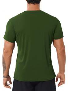 6 件装男士运动短袖运动上衣圆领跑步 T 恤 - 彩色 - 查看 10