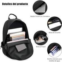 Mochila para computadora portátil, mochila escolar, mochila de viaje al aire libre con lindas figuras, adecuada para la escuela, viajes, deportes, negocios, mochila para niños y niñas. - rosa - Ver 12