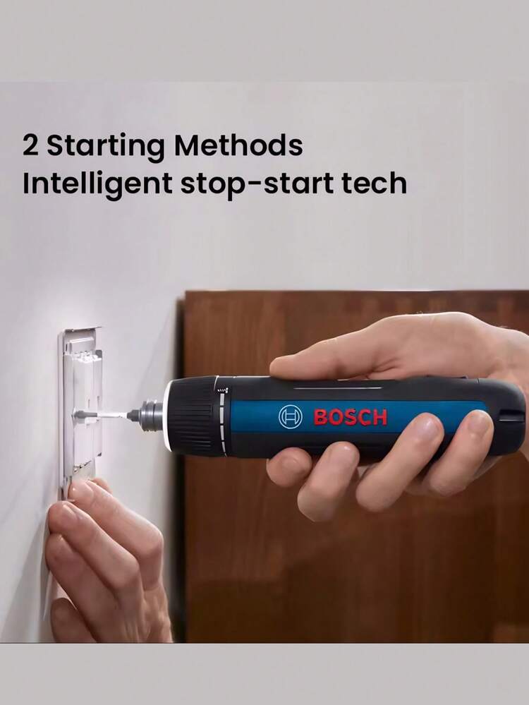 Bosch GO 3 /GO2 Cordless Screwdriver 3.6V Rechargeable Electric Screw Driver Multi-Function Drill Repairing Power Tools Kit GO 2 - Multicolor - View 4