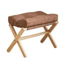 Folding Footrest, Leg Rest Cushion For Sofa, Recliner, Office Desk, Foot Stool