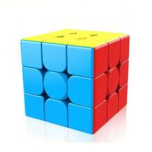 Tecforood 3-Color 3D Magic Cube, Made Of Fashionable Resin Material, Refined Structure, Suitable For Challenging 3D Spatial Intelligence Games, Ideal For Student Leisure And Educational Games - 彩色 - 查看 15