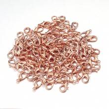 25 Stücke/Packung Edelstahl Karabinerverschluss, Armband Halskette Tasche Anhänger Verbinder, rostfrei & hypoallergen Karabinerverschluss für DIY Schmuckherstellung Bastelzubehör - Karabinerverschluss - Übersicht 24