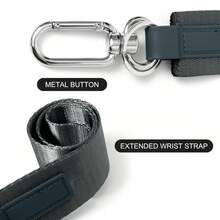 1pc Wrist Strap With Keyring Wristlet Keychain For Clutch And Key Holder Key Chain  Car Keychain Cute Keychain Wristlet Keychain Keychain For Women Wallet Keychain Key Lanyard For Women Car Key Chain Cute Key Chain Key Chain Wristlet Elegan - 深灰色 - 查看 4