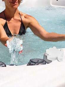 5 piezas Esponja absorbente de aceite para piscina, absorbente de espuma para jacuzzi, accesorio para jacuzzi, para piscinas y spas, muebles, baño, bañera, lavabo, piso, pared, artículos de limpieza, herramienta de limpieza del hogar, preparado para la escuela - Multicolor - Ver 3