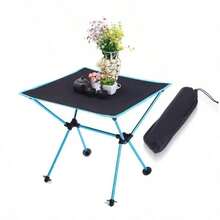Aluminum Folding Camping Table Portable Durable For Outdoor Barbecue Picnic - Multicolor - View 1