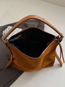 Bolso cruzado de moda para mujer, nuevo bolso de hombro de alta gama - Marrón - Ver 10