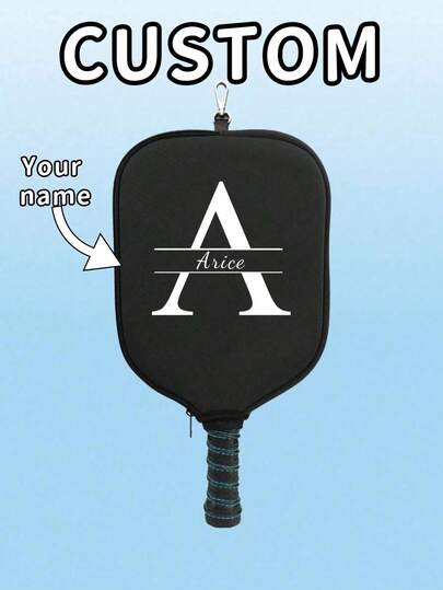 Custom Designed Pickleball Paddle With Your Name, Personalized Pickleball Paddle For Beginners, Lightweight Custom Pickleball Paddle For Tournaments. Ideal Gift. Perfect For Boyfriends, Teachers, And Classmates.