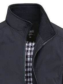 男士立領拉鍊口袋戶外夾克