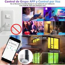 Luz feliz |   10W Cozylife Foco Inteligente Wifi & Bluetooth, 1000lm Foco LED RGBCW Alexa Bombilla, Colors Regulable Dimmeable Multicolor Control Remoto de APP y Control de Voz (4) - 2 - Ver 4