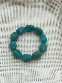 1pc Fashionable Vintage Bohemian Style Beaded Bracelet, Suitable For Women's Daily Wear - 1 Beaded Bracelet - View 8