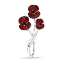 Abzeichen zum Gedenktag in Großbritannien "Auf dass wir nicht vergessen" rote Mohnblume Brosche Schmuck Kostümzubehör Taschenanhänger Bürozubehör