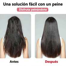 Antiestático Cepillo para Cabello, Detangling Brush,Favorece Crecimiento del Cabello, Evita Encrespamiento, en Húmedo y en Seco, Peina Cabello, Apto para Todo Tipo de Cabellos. - Violeta - Ver 10